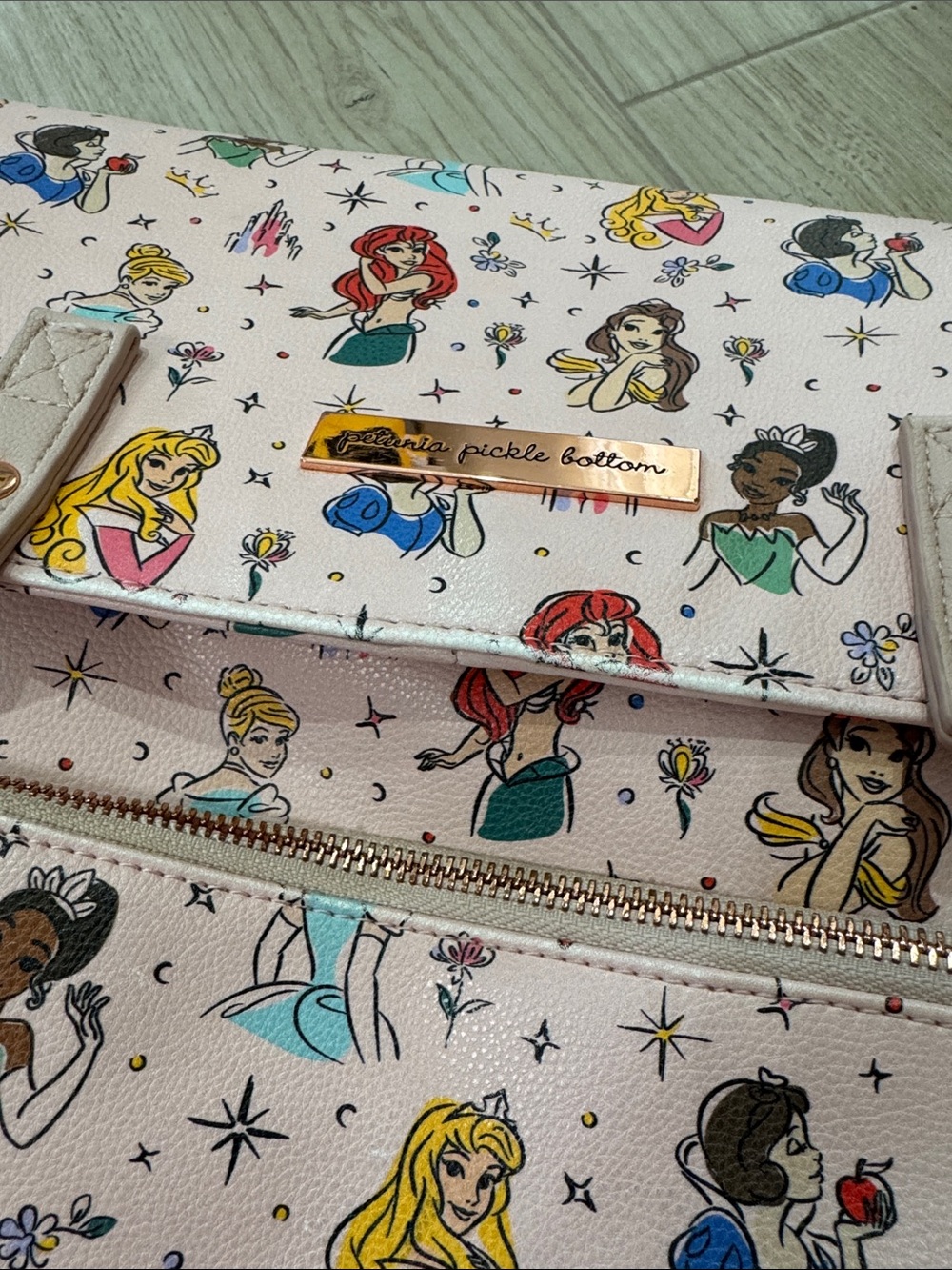 Petunia Picklebottom Disney Princess Meta Backpack Diaper Bag - Picture 9 of 15